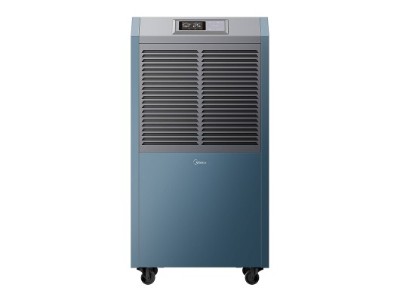 美的工業(yè)除濕機110L 適用300㎡ 鈑金件 細砂蘭 接地漏直排 CF138BD/N1-GY