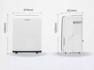 海信除濕機別墅專用除濕機60L家用 CF603BD/PW 60L/天