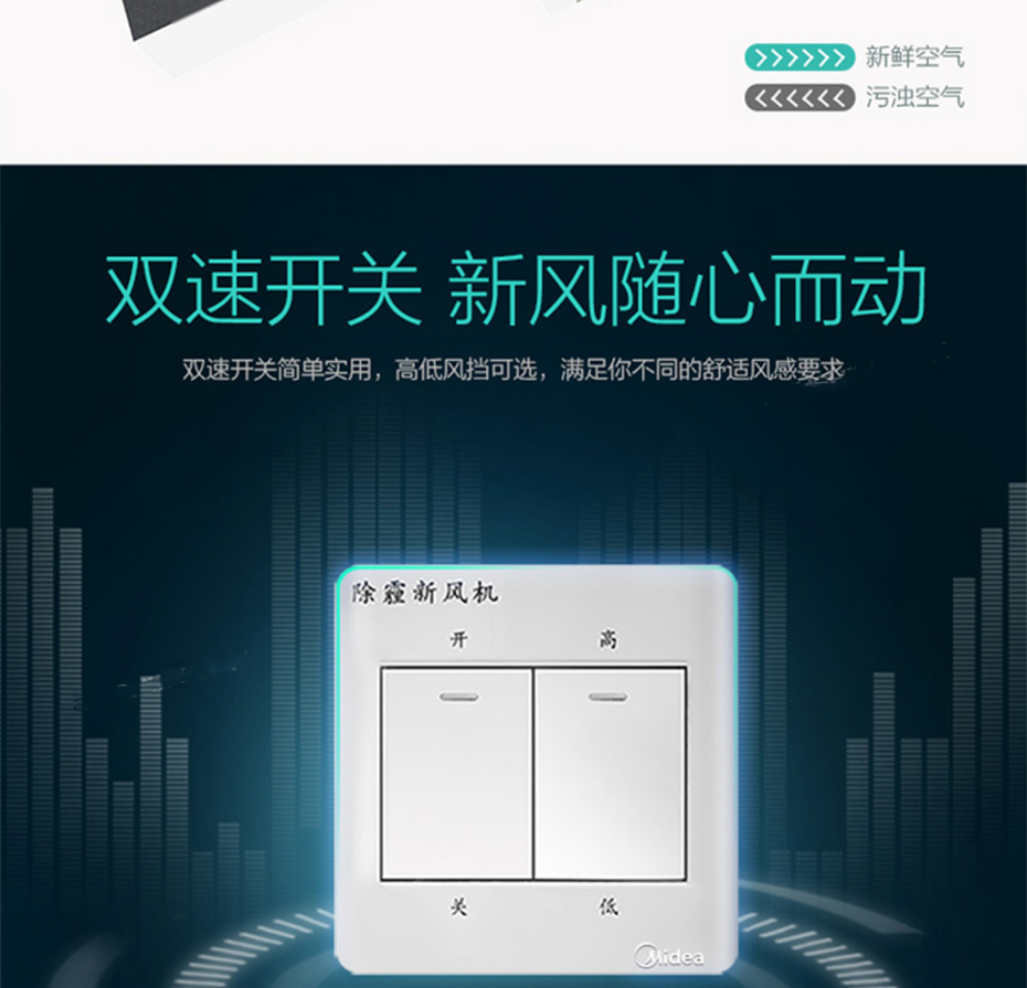美的全熱新風(fēng)機9