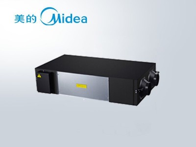 美的（Midea）新風(fēng)安裝XKJG400/QR家用雙向過(guò)濾式全熱新風(fēng)機