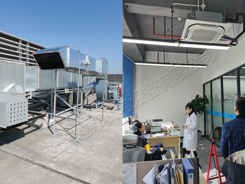 上海耀大企業(yè)排風(fēng)機整改項目