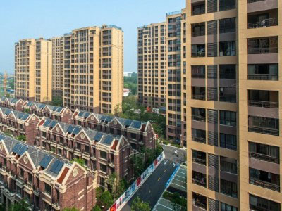 首創(chuàng  )旭輝城多聯(lián)式家用中央空調安裝工程
