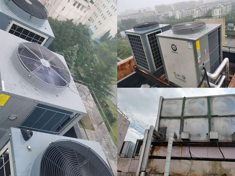上海大學(xué)空氣源熱泵主機更換