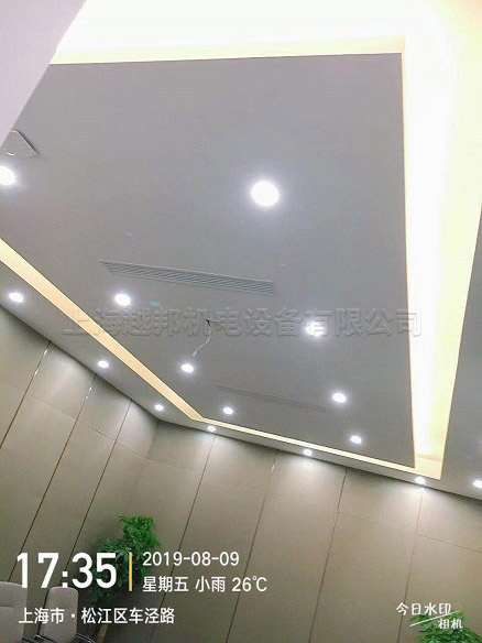 上海美客鋁制商用中央空調安裝工程