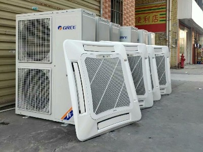 格力5匹吸頂式中央空調9成新冷暖電輔加熱智能變頻 商鋪辦公場(chǎng)所