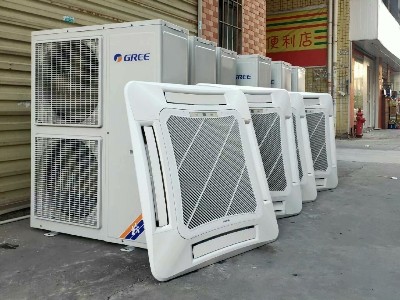 格力5匹吸頂式中央空調9成新冷暖電輔加熱智能變頻 商鋪辦公場(chǎng)所