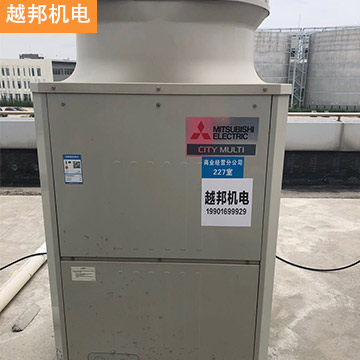 越邦機電辦公室中央空調清洗-3