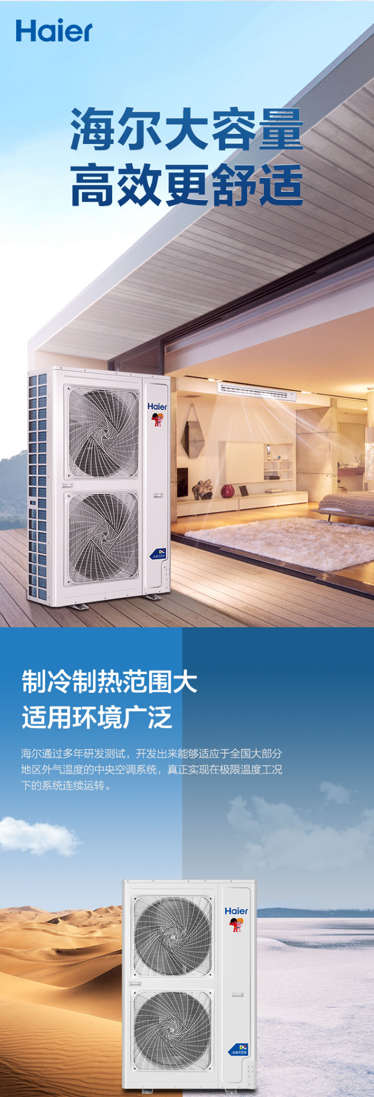 海爾（Haier）家用中央空調10匹一拖八多聯(lián)機1