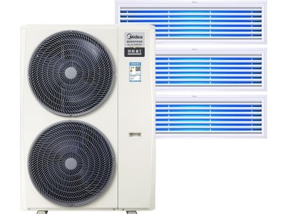 美的空調6匹帶泵無(wú)電輔風(fēng)管室內機MDV-D160T2/BP3N1-E專(zhuān)業(yè)施工