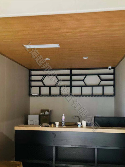 茶室美的空調和三菱新風(fēng)安裝工程